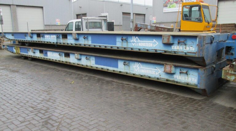 TME125<br>Roll trailers 60t capacity<br>